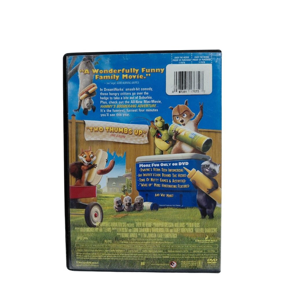 DreamWorks Over The Hedge DVD Animated Comedy Movie - Picture 2 of 6